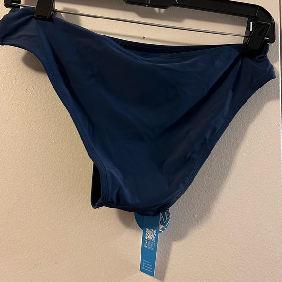 🆕 CUPSHE 2 PIECE NAVY TAKINI SWIMSUIT - Picture 6 of 10